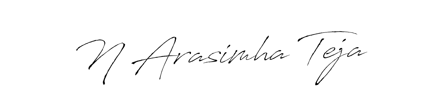 You can use this online signature creator to create a handwritten signature for the name N Arasimha Teja. This is the best online autograph maker. N Arasimha Teja signature style 6 images and pictures png