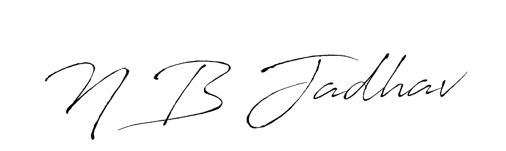 Once you've used our free online signature maker to create your best signature Antro_Vectra style, it's time to enjoy all of the benefits that N B Jadhav name signing documents. N B Jadhav signature style 6 images and pictures png