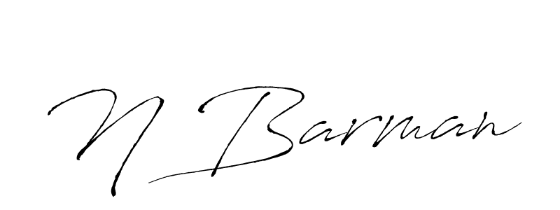 Use a signature maker to create a handwritten signature online. With this signature software, you can design (Antro_Vectra) your own signature for name N Barman. N Barman signature style 6 images and pictures png