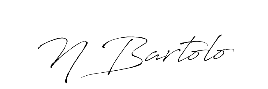 Antro_Vectra is a professional signature style that is perfect for those who want to add a touch of class to their signature. It is also a great choice for those who want to make their signature more unique. Get N Bartolo name to fancy signature for free. N Bartolo signature style 6 images and pictures png