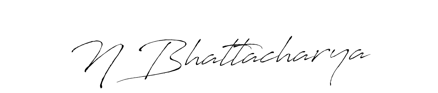 Also You can easily find your signature by using the search form. We will create N Bhattacharya name handwritten signature images for you free of cost using Antro_Vectra sign style. N Bhattacharya signature style 6 images and pictures png