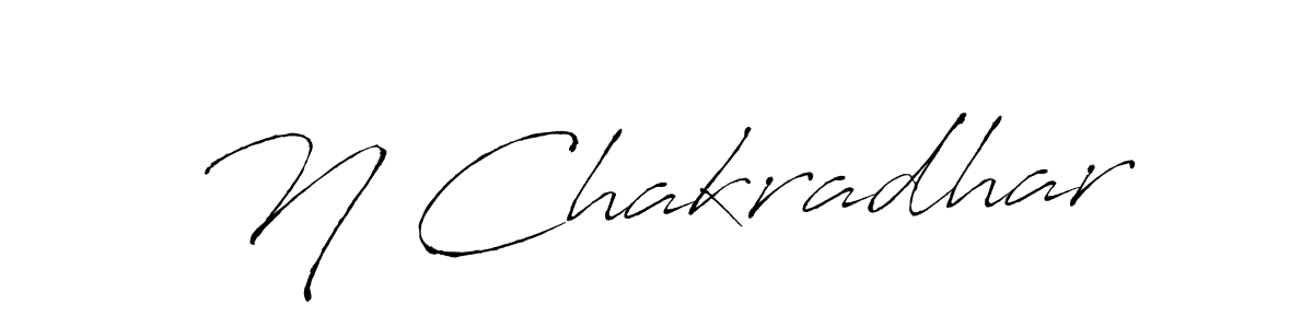 Also we have N Chakradhar name is the best signature style. Create professional handwritten signature collection using Antro_Vectra autograph style. N Chakradhar signature style 6 images and pictures png