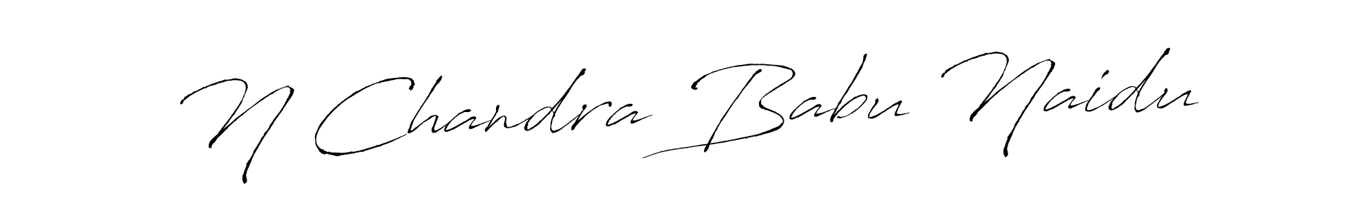 Similarly Antro_Vectra is the best handwritten signature design. Signature creator online .You can use it as an online autograph creator for name N Chandra Babu Naidu. N Chandra Babu Naidu signature style 6 images and pictures png