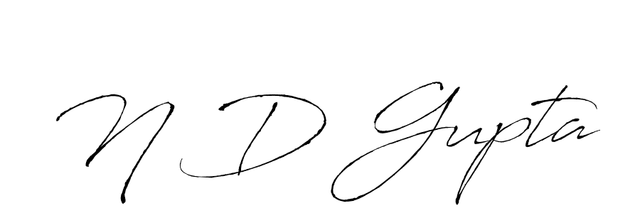 Similarly Antro_Vectra is the best handwritten signature design. Signature creator online .You can use it as an online autograph creator for name N D Gupta. N D Gupta signature style 6 images and pictures png