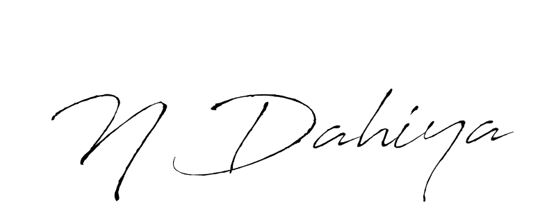 This is the best signature style for the N Dahiya name. Also you like these signature font (Antro_Vectra). Mix name signature. N Dahiya signature style 6 images and pictures png