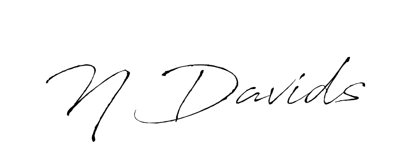 It looks lik you need a new signature style for name N Davids. Design unique handwritten (Antro_Vectra) signature with our free signature maker in just a few clicks. N Davids signature style 6 images and pictures png