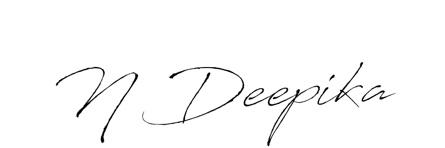 Here are the top 10 professional signature styles for the name N Deepika. These are the best autograph styles you can use for your name. N Deepika signature style 6 images and pictures png