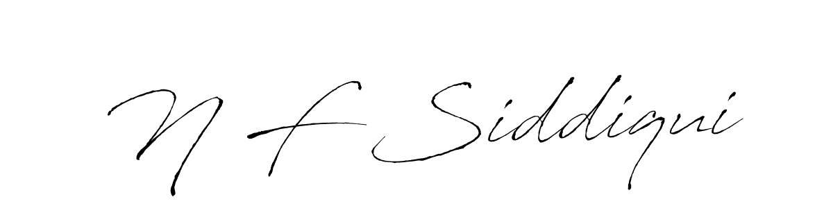 Also You can easily find your signature by using the search form. We will create N F Siddiqui name handwritten signature images for you free of cost using Antro_Vectra sign style. N F Siddiqui signature style 6 images and pictures png
