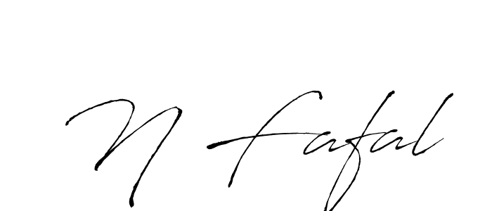 It looks lik you need a new signature style for name N Fafal. Design unique handwritten (Antro_Vectra) signature with our free signature maker in just a few clicks. N Fafal signature style 6 images and pictures png