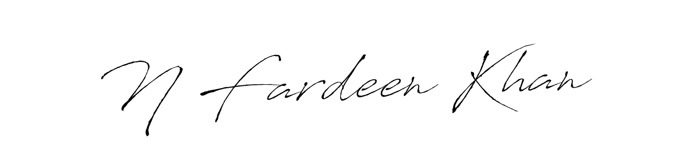 Make a beautiful signature design for name N Fardeen Khan. Use this online signature maker to create a handwritten signature for free. N Fardeen Khan signature style 6 images and pictures png