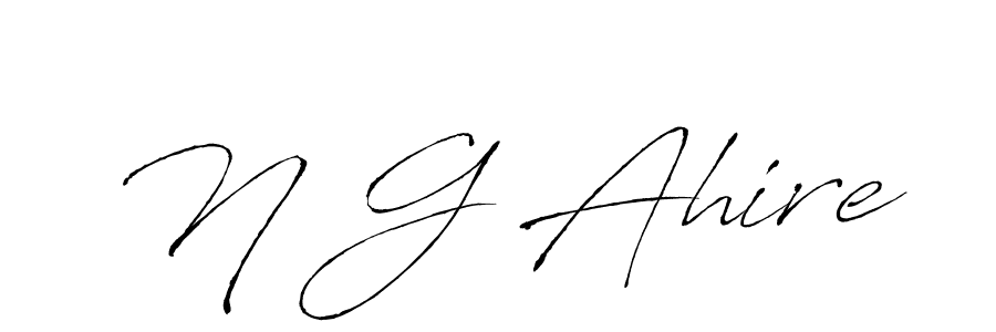 Once you've used our free online signature maker to create your best signature Antro_Vectra style, it's time to enjoy all of the benefits that N G Ahire name signing documents. N G Ahire signature style 6 images and pictures png
