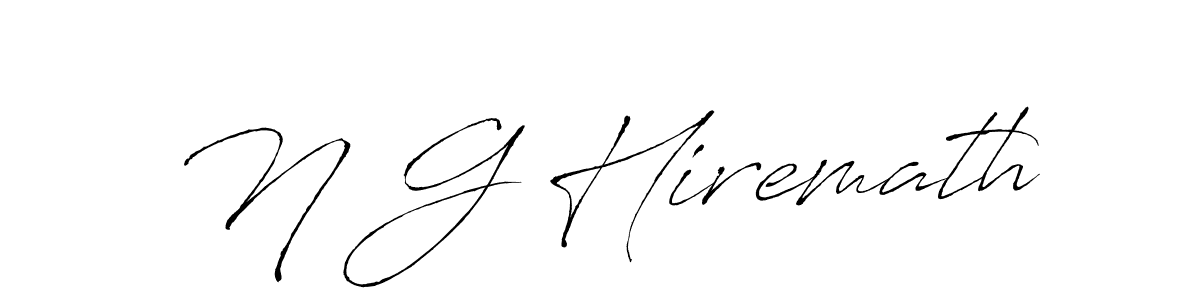 This is the best signature style for the N G Hiremath name. Also you like these signature font (Antro_Vectra). Mix name signature. N G Hiremath signature style 6 images and pictures png