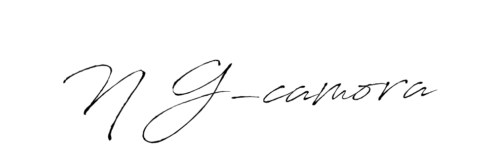 if you are searching for the best signature style for your name N G-camora. so please give up your signature search. here we have designed multiple signature styles  using Antro_Vectra. N G-camora signature style 6 images and pictures png