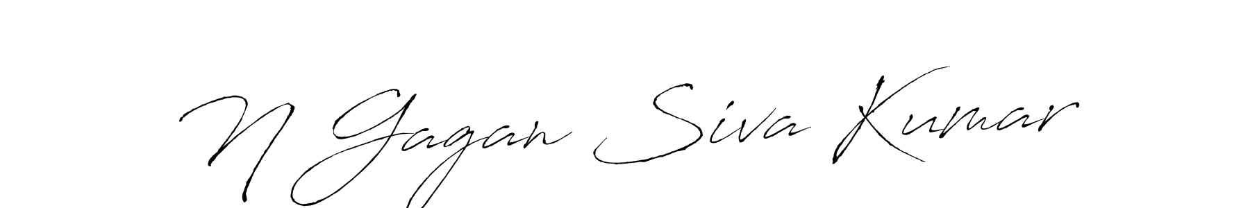 Also we have N Gagan Siva Kumar name is the best signature style. Create professional handwritten signature collection using Antro_Vectra autograph style. N Gagan Siva Kumar signature style 6 images and pictures png