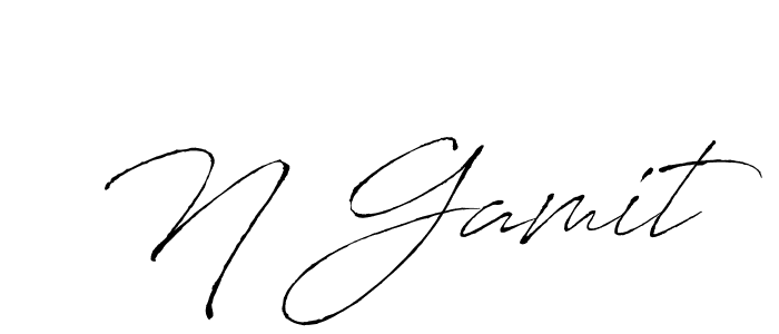 Once you've used our free online signature maker to create your best signature Antro_Vectra style, it's time to enjoy all of the benefits that N Gamit name signing documents. N Gamit signature style 6 images and pictures png