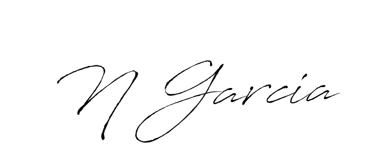 You should practise on your own different ways (Antro_Vectra) to write your name (N Garcia) in signature. don't let someone else do it for you. N Garcia signature style 6 images and pictures png