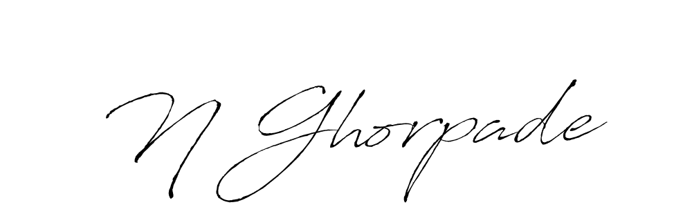 Also we have N Ghorpade name is the best signature style. Create professional handwritten signature collection using Antro_Vectra autograph style. N Ghorpade signature style 6 images and pictures png