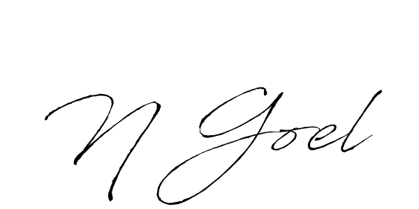 Check out images of Autograph of N Goel name. Actor N Goel Signature Style. Antro_Vectra is a professional sign style online. N Goel signature style 6 images and pictures png