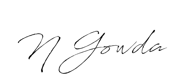 Here are the top 10 professional signature styles for the name N Gowda. These are the best autograph styles you can use for your name. N Gowda signature style 6 images and pictures png
