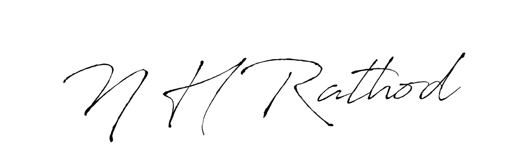 Once you've used our free online signature maker to create your best signature Antro_Vectra style, it's time to enjoy all of the benefits that N H Rathod name signing documents. N H Rathod signature style 6 images and pictures png