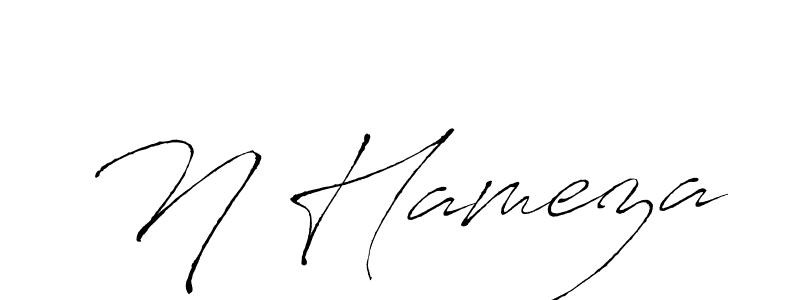 Once you've used our free online signature maker to create your best signature Antro_Vectra style, it's time to enjoy all of the benefits that N Hameza name signing documents. N Hameza signature style 6 images and pictures png