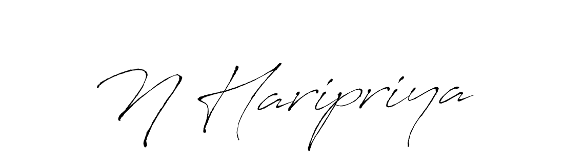 if you are searching for the best signature style for your name N Haripriya. so please give up your signature search. here we have designed multiple signature styles  using Antro_Vectra. N Haripriya signature style 6 images and pictures png