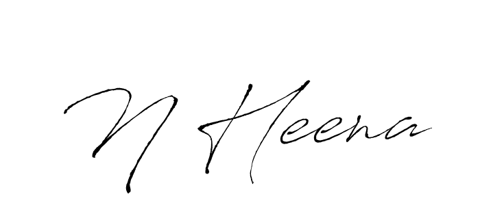 This is the best signature style for the N Heena name. Also you like these signature font (Antro_Vectra). Mix name signature. N Heena signature style 6 images and pictures png