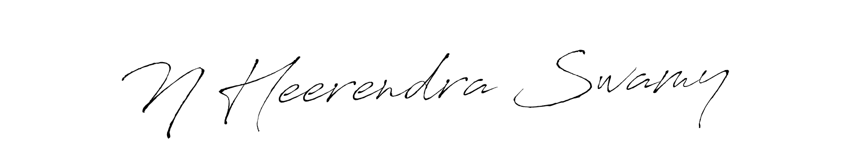 How to make N Heerendra Swamy signature? Antro_Vectra is a professional autograph style. Create handwritten signature for N Heerendra Swamy name. N Heerendra Swamy signature style 6 images and pictures png