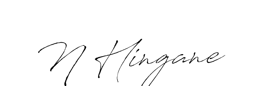 How to Draw N Hingane signature style? Antro_Vectra is a latest design signature styles for name N Hingane. N Hingane signature style 6 images and pictures png