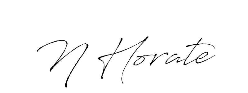 Best and Professional Signature Style for N Horate. Antro_Vectra Best Signature Style Collection. N Horate signature style 6 images and pictures png