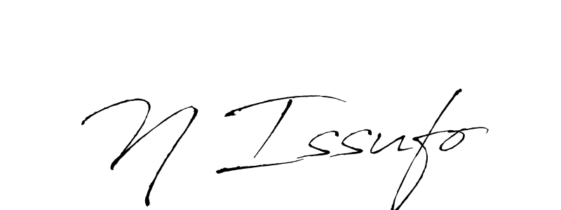 How to make N Issufo signature? Antro_Vectra is a professional autograph style. Create handwritten signature for N Issufo name. N Issufo signature style 6 images and pictures png