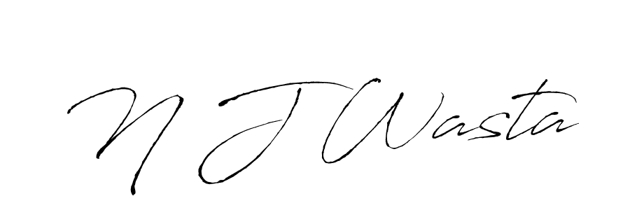 See photos of N J Wasta official signature by Spectra . Check more albums & portfolios. Read reviews & check more about Antro_Vectra font. N J Wasta signature style 6 images and pictures png