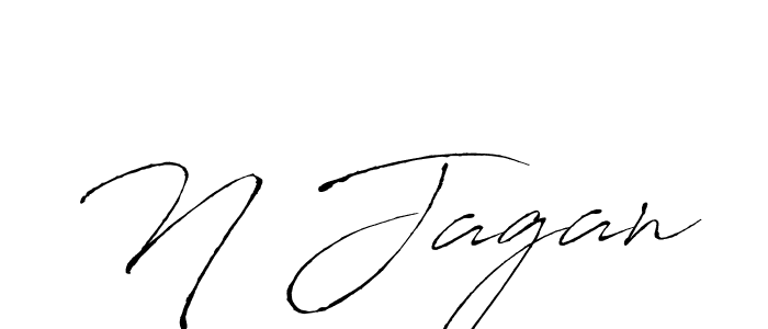 Make a beautiful signature design for name N Jagan. Use this online signature maker to create a handwritten signature for free. N Jagan signature style 6 images and pictures png