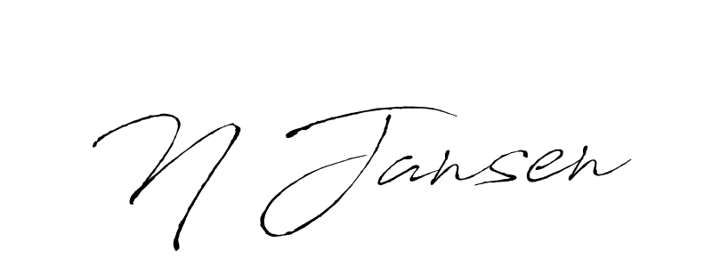 Similarly Antro_Vectra is the best handwritten signature design. Signature creator online .You can use it as an online autograph creator for name N Jansen. N Jansen signature style 6 images and pictures png