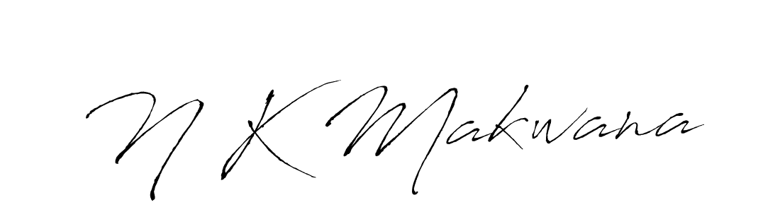 How to Draw N K Makwana signature style? Antro_Vectra is a latest design signature styles for name N K Makwana. N K Makwana signature style 6 images and pictures png