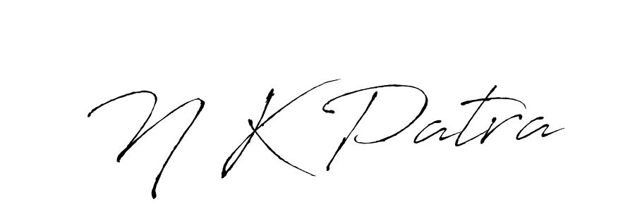 Also You can easily find your signature by using the search form. We will create N K Patra name handwritten signature images for you free of cost using Antro_Vectra sign style. N K Patra signature style 6 images and pictures png
