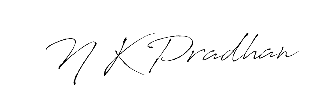 Use a signature maker to create a handwritten signature online. With this signature software, you can design (Antro_Vectra) your own signature for name N K Pradhan. N K Pradhan signature style 6 images and pictures png