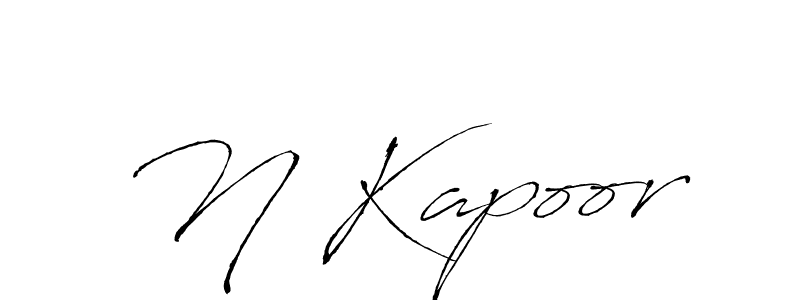 if you are searching for the best signature style for your name N Kapoor. so please give up your signature search. here we have designed multiple signature styles  using Antro_Vectra. N Kapoor signature style 6 images and pictures png