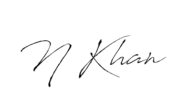 Here are the top 10 professional signature styles for the name N Khan. These are the best autograph styles you can use for your name. N Khan signature style 6 images and pictures png