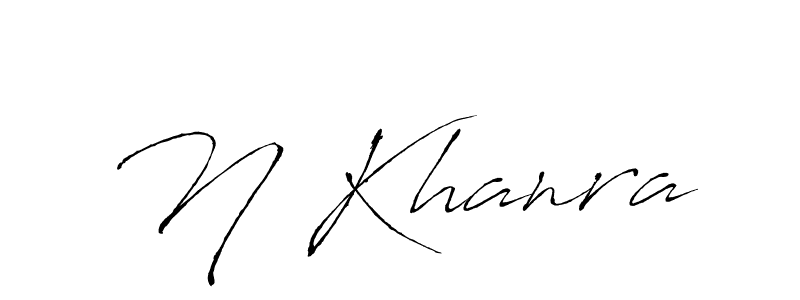 Also we have N Khanra name is the best signature style. Create professional handwritten signature collection using Antro_Vectra autograph style. N Khanra signature style 6 images and pictures png