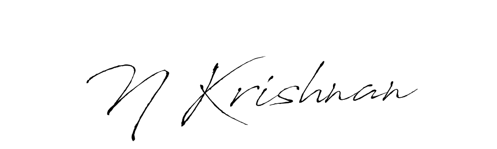 It looks lik you need a new signature style for name N Krishnan. Design unique handwritten (Antro_Vectra) signature with our free signature maker in just a few clicks. N Krishnan signature style 6 images and pictures png