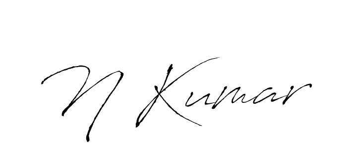 Also we have N Kumar name is the best signature style. Create professional handwritten signature collection using Antro_Vectra autograph style. N Kumar signature style 6 images and pictures png