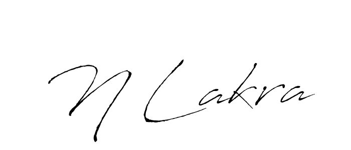 Make a short N Lakra signature style. Manage your documents anywhere anytime using Antro_Vectra. Create and add eSignatures, submit forms, share and send files easily. N Lakra signature style 6 images and pictures png