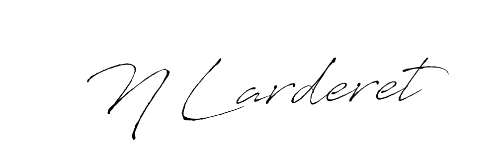 Once you've used our free online signature maker to create your best signature Antro_Vectra style, it's time to enjoy all of the benefits that N Larderet name signing documents. N Larderet signature style 6 images and pictures png