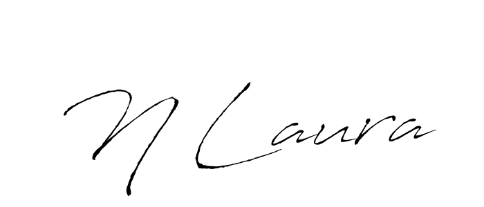 Once you've used our free online signature maker to create your best signature Antro_Vectra style, it's time to enjoy all of the benefits that N Laura name signing documents. N Laura signature style 6 images and pictures png