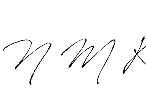 You should practise on your own different ways (Antro_Vectra) to write your name (N M K) in signature. don't let someone else do it for you. N M K signature style 6 images and pictures png