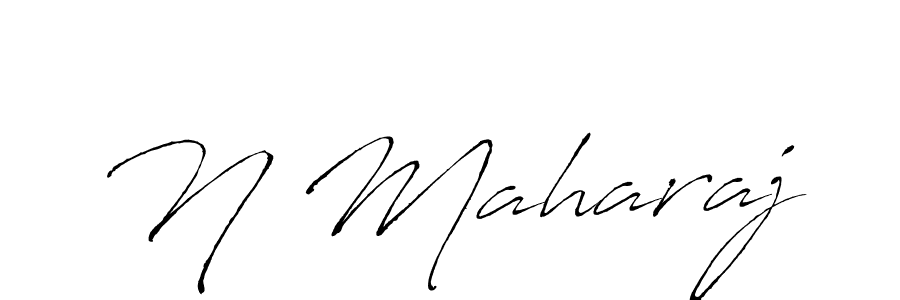 Also we have N Maharaj name is the best signature style. Create professional handwritten signature collection using Antro_Vectra autograph style. N Maharaj signature style 6 images and pictures png