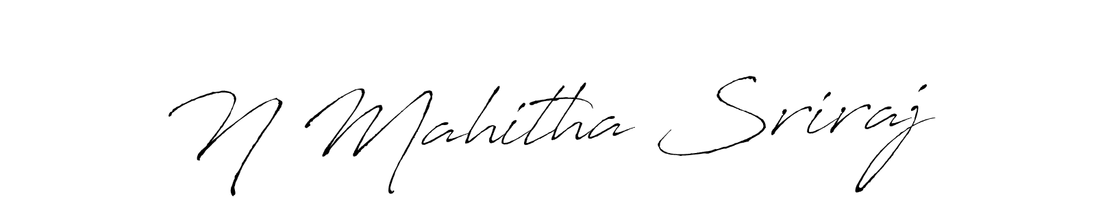 See photos of N Mahitha Sriraj official signature by Spectra . Check more albums & portfolios. Read reviews & check more about Antro_Vectra font. N Mahitha Sriraj signature style 6 images and pictures png