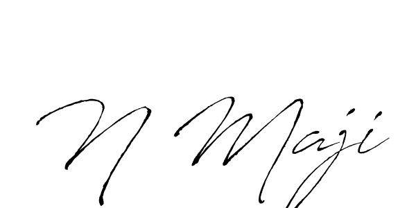 if you are searching for the best signature style for your name N Maji. so please give up your signature search. here we have designed multiple signature styles  using Antro_Vectra. N Maji signature style 6 images and pictures png