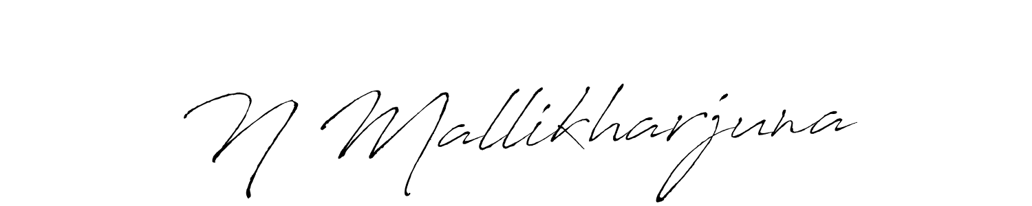 You should practise on your own different ways (Antro_Vectra) to write your name (N Mallikharjuna) in signature. don't let someone else do it for you. N Mallikharjuna signature style 6 images and pictures png